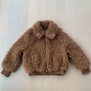 Zara teddy bear jacket